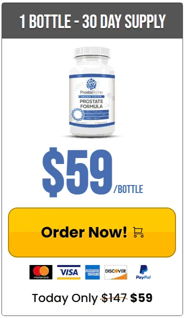 ProstaBiome 1 $59/bottle